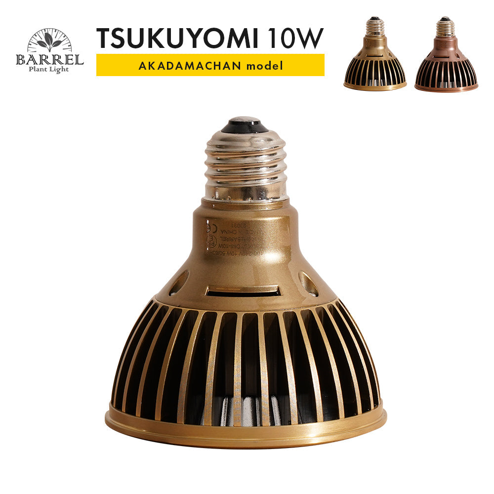 【TSUKUYOMI 10W】 BULB E26<br>AKADAMACHAN MODEL Gold/Bronze<br>CCT: 4000~5000K