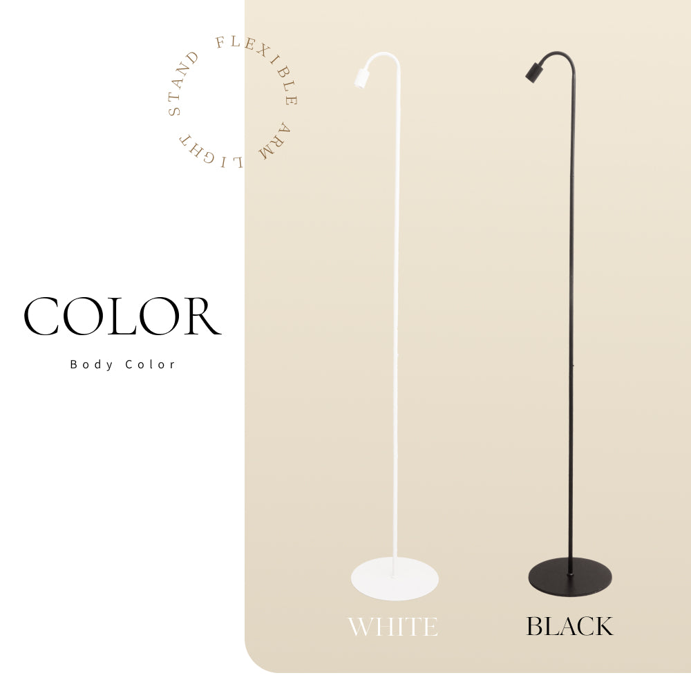 【Flexible arm light stand】<br>Lighting stand/Floor stand