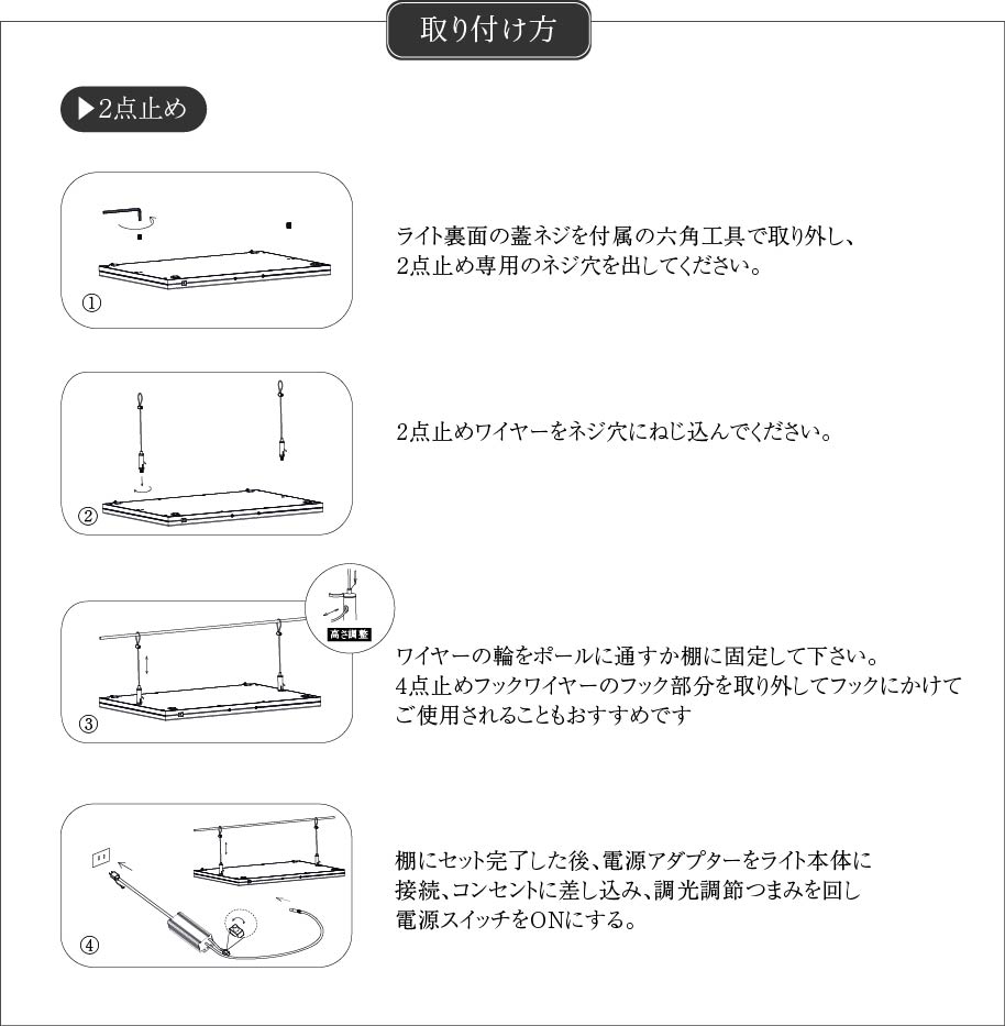 [ROKI-350 100W] (ROKI) Panel light, ultra-high color rendering, plant growth lighting