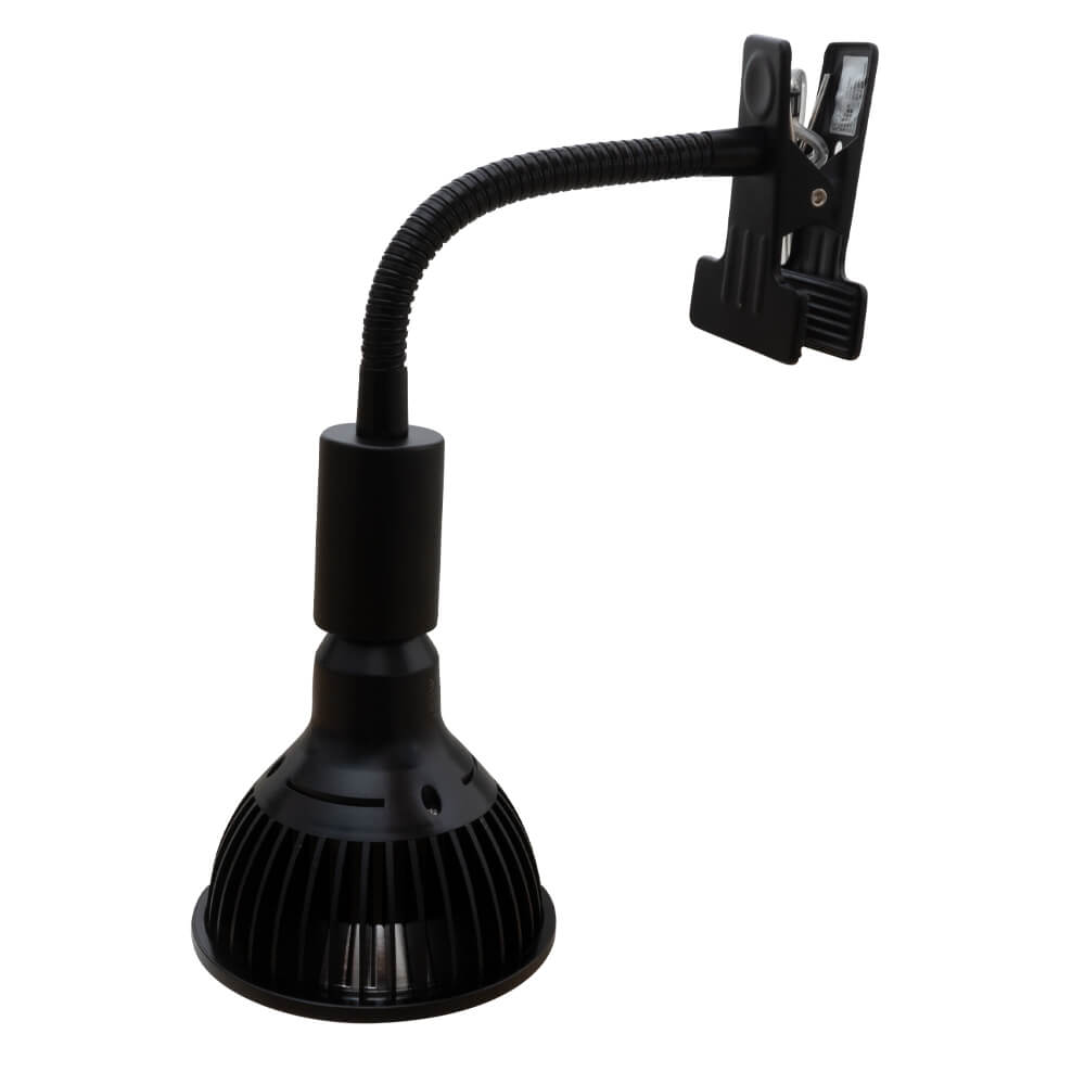 [PLANT CLIP-A-E26-BK] No light bulb Black LED Study Desk Study Desk Light Lighting LED Light Desk Lamp for Study Desk Stand Table Stand LED Desk Light Clip Desk Light Stylish Table Light Clamp Desk Tabletop Small Reading Light Bedroom