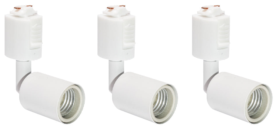 LIGHT SOCKET-10-E26-WH White