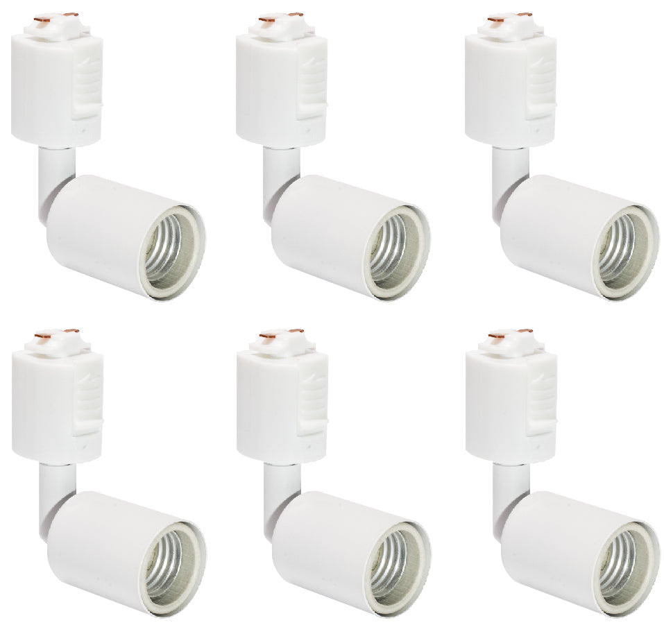 LIGHT SOCKET-10-E26-WH White