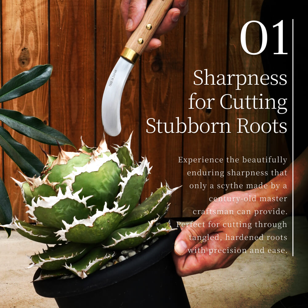 【TAKEMOTO BROS SICKLES　Transplanting & Utility Sickle】