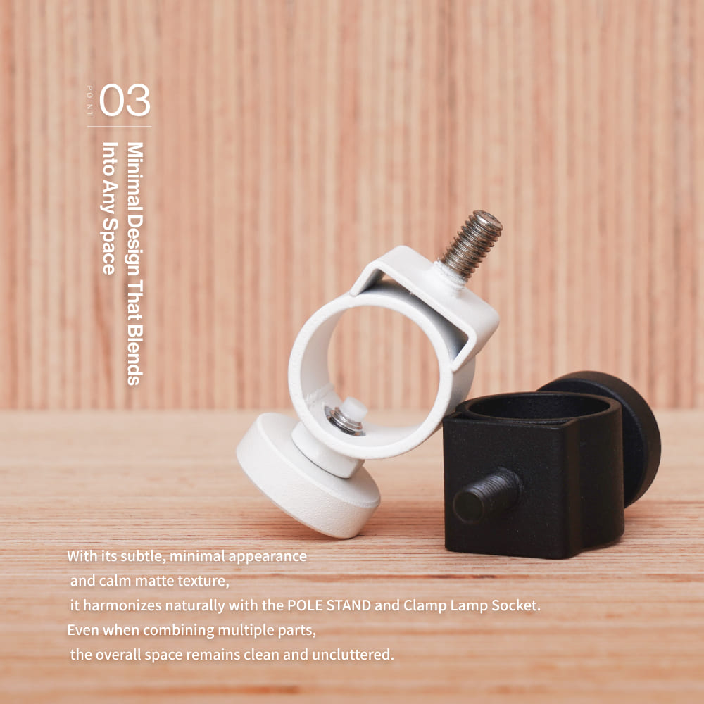 【Clamp Ring】｜Dedicated Part for Clamp Lamp Socket