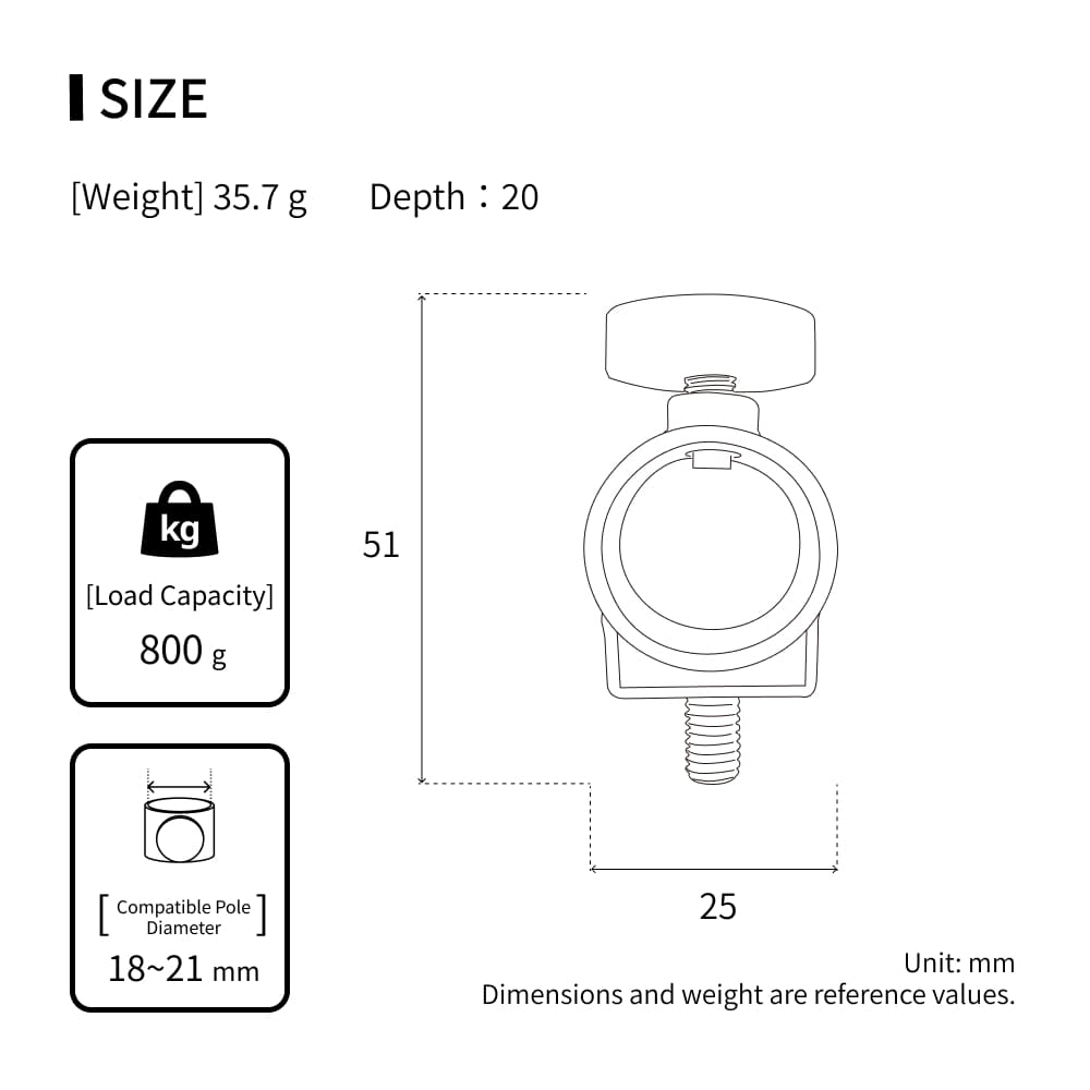 【Clamp Ring】｜Dedicated Part for Clamp Lamp Socket