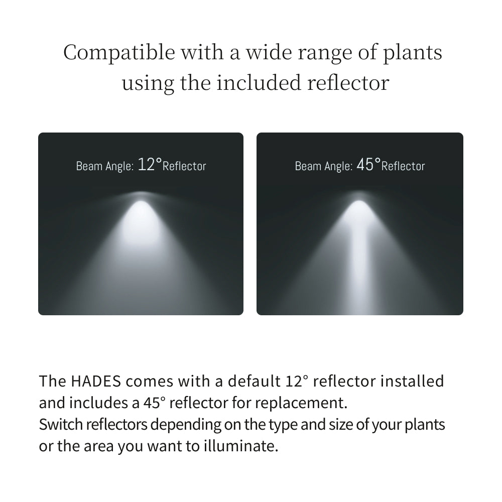 【HADES LED 45W]】<br>PRO SPEC<br>CCT: 3500K/5000K