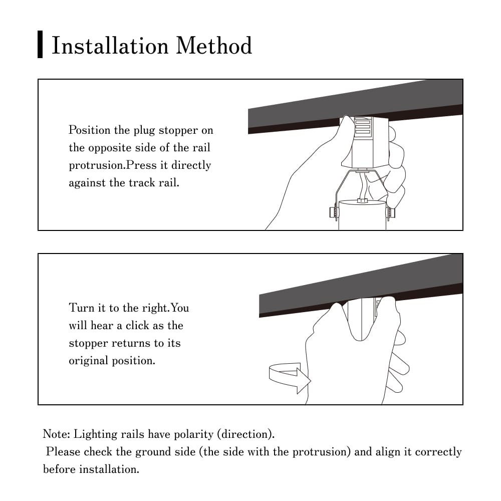 【RAIL SOCKET-Angle Type】｜E26 Lighting rail socket