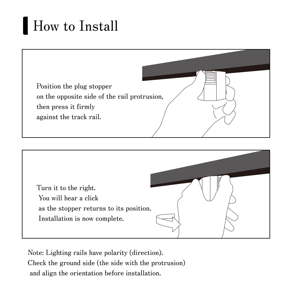 【RAIL SOCKET-Standard Type】｜E26 Lighting rail socket