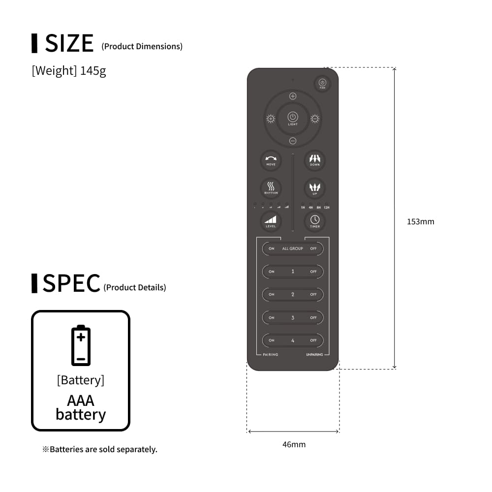 BARREL Remote Control｜BARREL Dedicated Remote Control